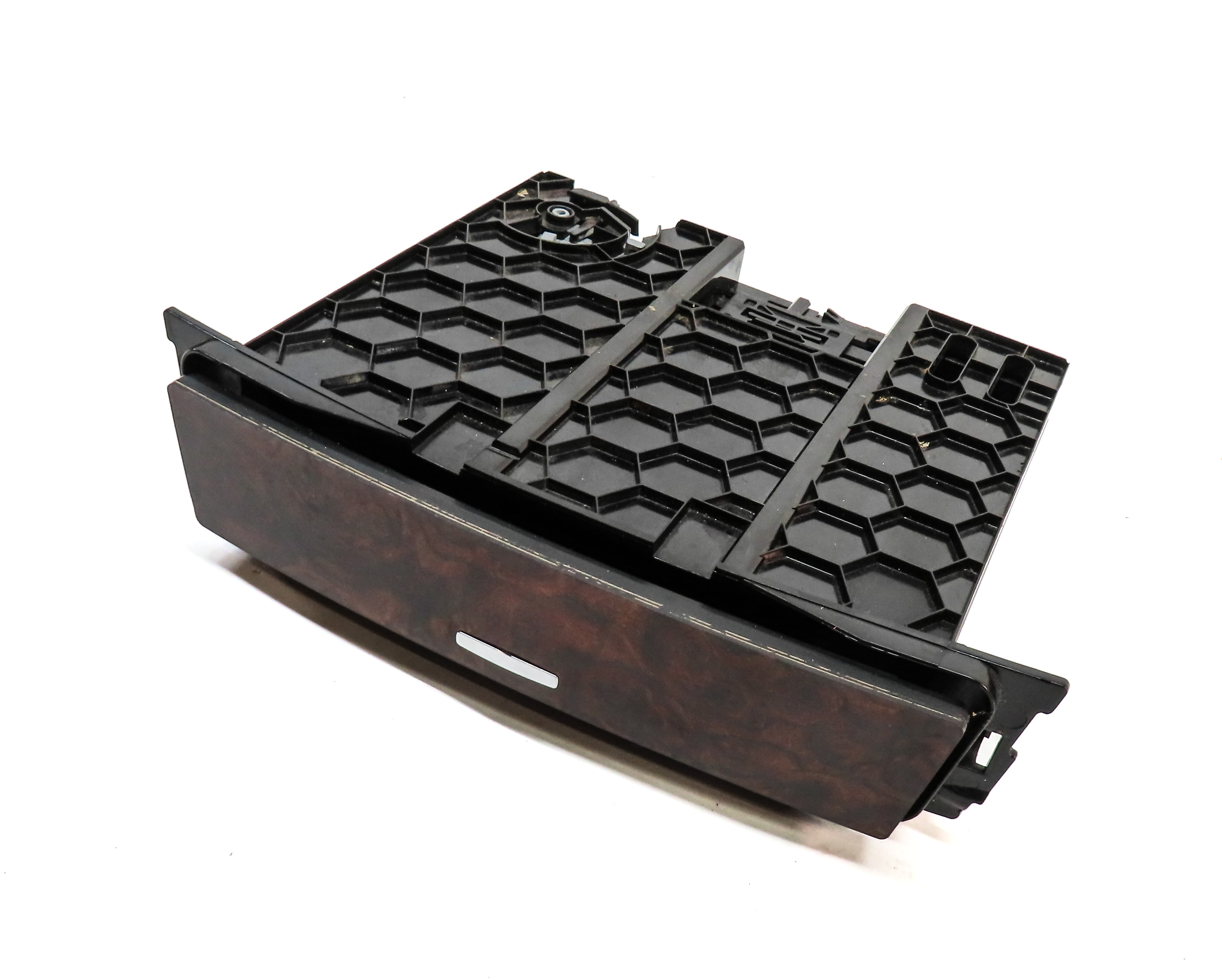 2012 MERCEDES GL350 (X164) FRONT CENTER CONSOLE COIN TRAY COMPARTMENT (Walnut) — exact item pictured